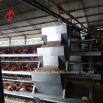 Egg Laying Chicken 96 Birds Broiler Battery Cage System Durable Corrosion Resistance Emily