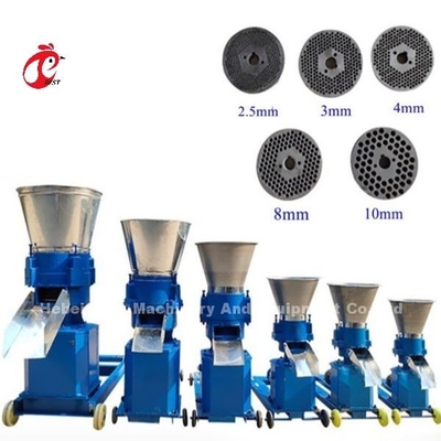 80kg/H To 1.5t/H Poultry Feed Pellet Machine Electricity Or Diesel Iris