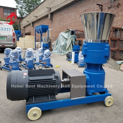 80kg/H To 1.5t/H Poultry Feed Pellet Machine Electricity Or Diesel Iris