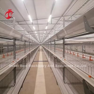 A Type Broiler Chicken Cage And Farm Poultry House Building Design Mia