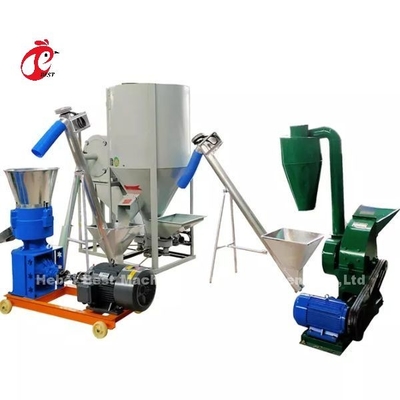 200kg/H Small Rabbit Fish Chicken Animal Feed Pellet Mill Equipment Ada