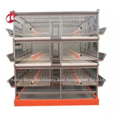 Hot Galvanized Chicken Battery Cage For Poultry Farm Mia