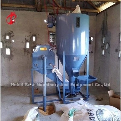 380V Full Automatic Feed Mill Machine With Mixer And Grinder For Chicken Feed Star