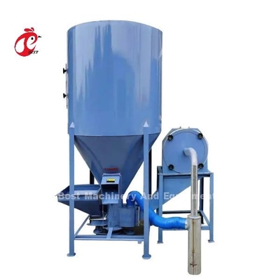 High Efficiency Animal Feed Processing Machine Mixer And Crusher Combine Machine Iris