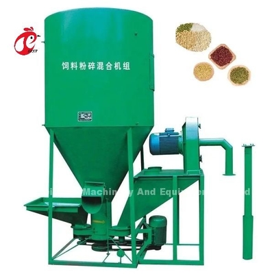 High Efficiency Animal Feed Processing Machine Mixer And Crusher Combine Machine Iris