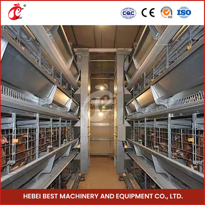 Easy to Install Automatic Poultry Layer Battery Cage System with Nipple Drinker Iris
