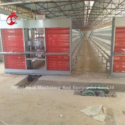 Electric Control Poultry Layer Cage System Layer Chicken Steel Cage Emily