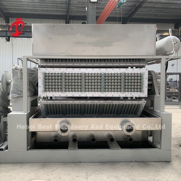 Semi Automatic Egg Sorting System 7.5kw , Aluminum Egg Tray Making Machine Doris